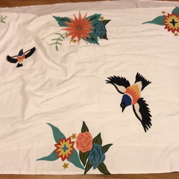 New Anthropologie Soaring Starlings Curtain 50 x 63 Single Panel - Picture 9 of 16